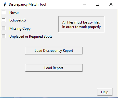 Screenshot of Tool